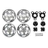 三菱 ふそう キャンター 汎用 ホイールライナー ホイールカバー 16インチ 5穴 5H 前後4枚セット トラック用品 外装トラック パーツ デコトラ