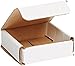 Aviditi M331 Crush Proof Corrugated Mailer, 3" Length x 3" Width x 1" Height, Oyster White (Bundle of 50)
