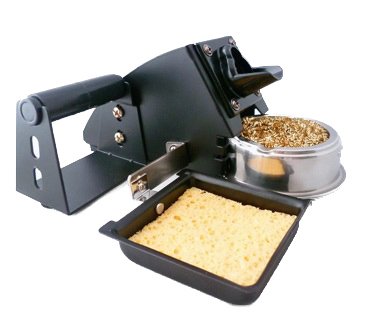 Configurable Soldering iron Holder With dual Cleaner for Aoyue 701A+, 768, 936, 937+, 906, 908, 968A+ 2738 and most other stations