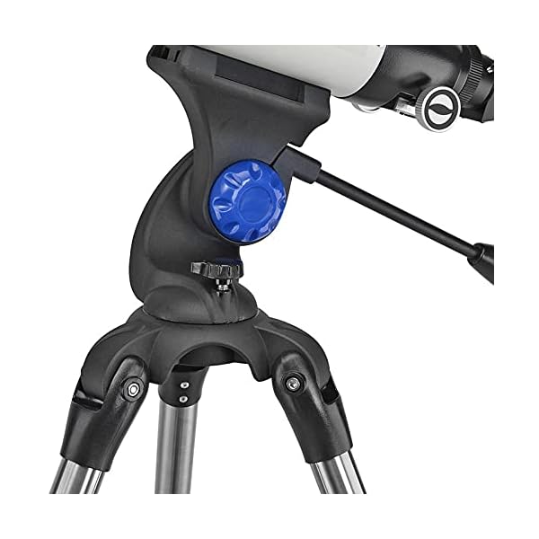 SXSGSM Tragbares Refraktor-Teleskop, 600 x 90 mm Astronomisches Teleskop mit einstellbarem Höhenstativ für Erwachsene… – Bild 7