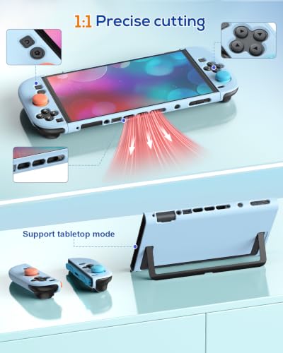 Image of WAXITY Dockable Protective Case for Nintendo Switch 2 (Light Blue)