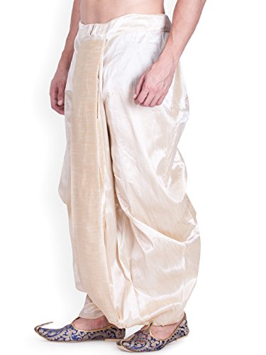Image of Royal Kurta Men's 100% Cotton Kurta and Dhoti Set