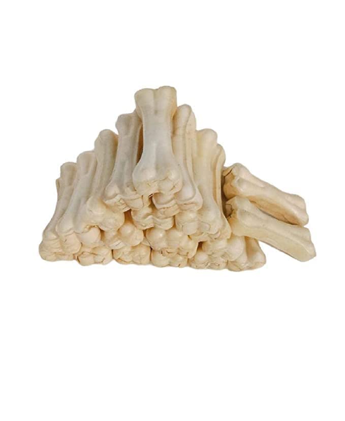 Image of Dog Chew Bone (3Inch Pack of 25) Young Dogs, Chicken Flavour