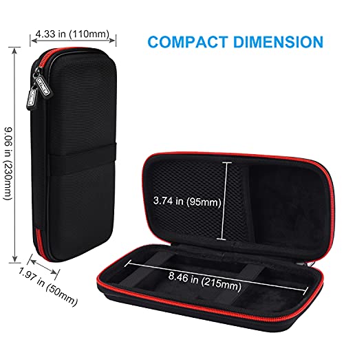 Skynew Power Bank Hard Travel Case Medium Compatible Rav Power 26800/20100/20000Mah, Anker Power Core 26800Mah/ Powercore +26800Mah, Iniu 10000Mah And Miady 10000/15000Mah (Medium Black) #TOP2