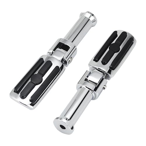 Support de repose-pieds de passager arrière pour Harley Softail 18-24, pédale noire en acier robuste