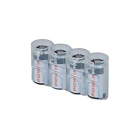 Storacell PowerPax Battery Caddy for 4 CR123 Cover