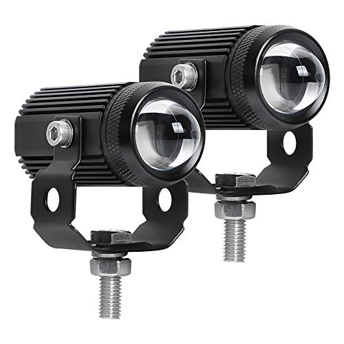 Exzeit Led Driving Light for Motorcycle, High Low Beam Function Fog Lights Headlights