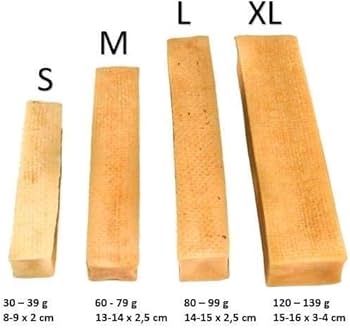 RF-DEER Kaas kauwbotten voor honden volgens het Himalaya recept, premium kauwkaas, bevordert de tandhygiëne, dentastix voor honden, 100% natuurlijk, zonder conserveringsmiddelen, hondenkauwbotten (S-5
