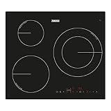 VITROCERAMICAS Zanussi VITROCERAMICAS, Negro, 59 x 52 x 60