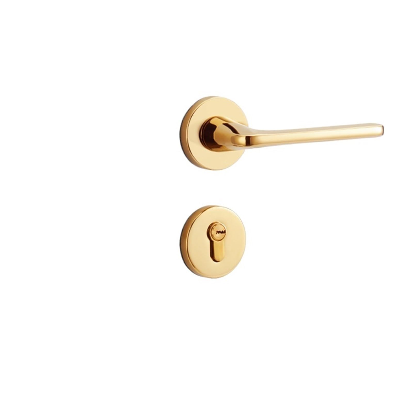Kfvmvtdw One Color Zinc Alloy Simple Door Lock Silent Bedroom Interior