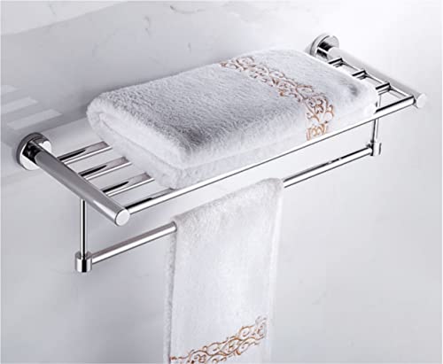 Support porte-serviette double en inox anti-rouille pour éliminer l'humidité