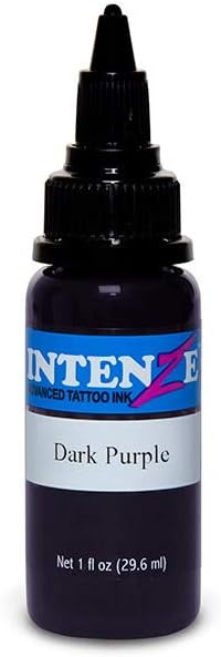 Tattoo Ink - Dark Purple - 1oz Bottle