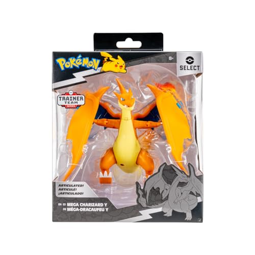 Pokémon PKW4523-15cm Select Figure - Mega-Glurak Y offizielle bewegliche Figur