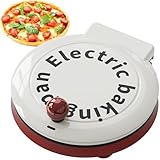 Pizzera Eléctrica de 23 Cm/9 Pulgadas, Calentamiento por Ambos Lados