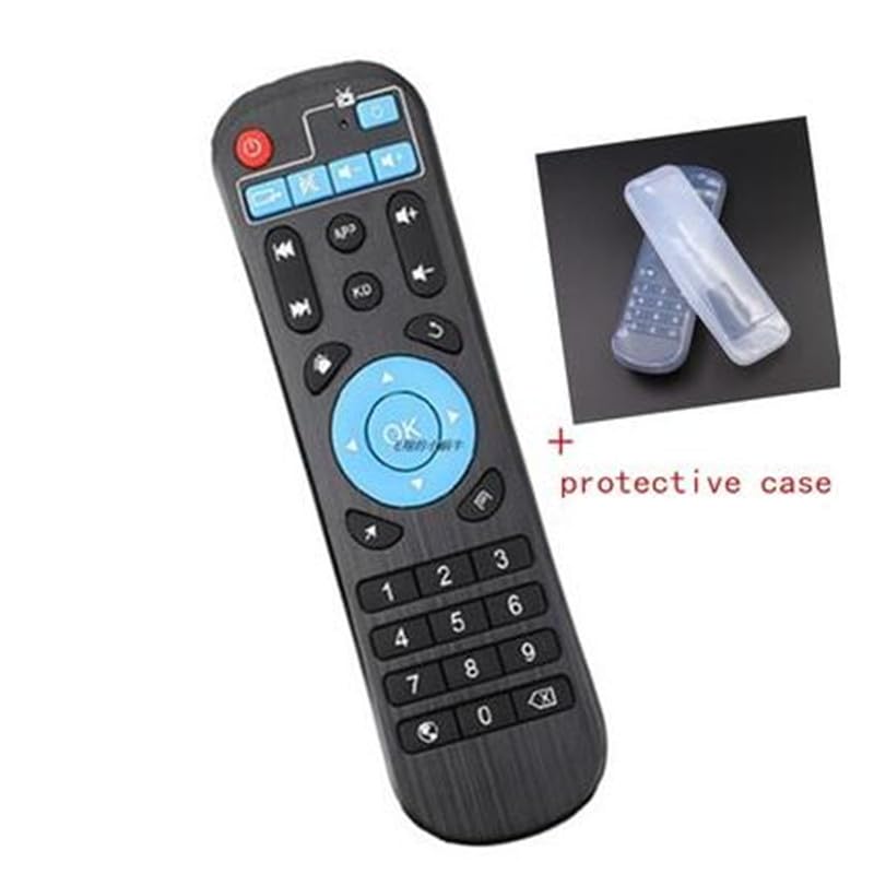 Télécommande Android TV Box boîtier multimédia avec coque silicone - 2