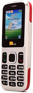 TTfone Dual Sim TT130 Mobile Phone - Camera - Bluetooth - Cheapest Twin 2 Sim Phone (with USB Cable, Red)