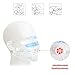 KONGDY 10pcs CPR Face Shield, CPR Pocket Mask Keychain with One-Way Valve Breathing Barrier
