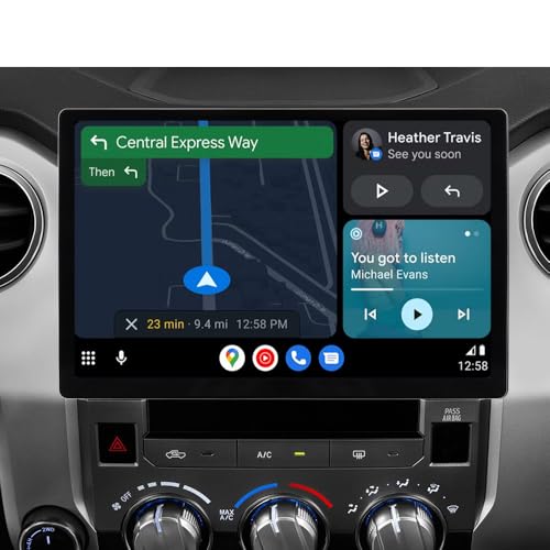 Android 15 13.1” QLED Car Radio for 2014-2019 Toyota Tundra - Wireless CarPlay, Android Auto, 4G LTE, Bluetooth 5.0 - Perfect GPS Navigation Head Unit Upgrade for 2015 2016 2017 2018 Tundra Owners by ASURE - Image 9