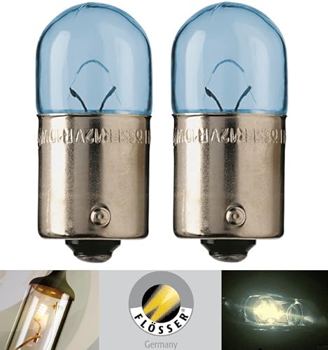 Ampoule bleu BA15s 12V 10W Flosser fabrication de précision