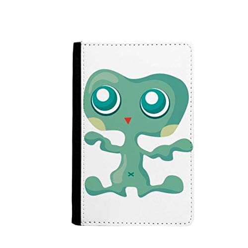 Porte-passeport alien vert étui voyage univers protection passeport original