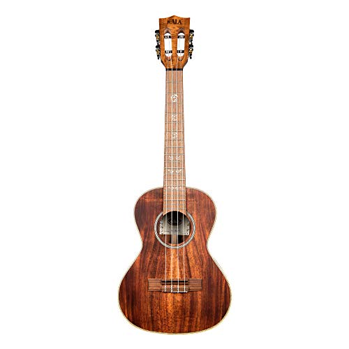 Kala KA-SA-T UC-T Ukulélé Ténor All Solid Acacia avec étui - Les Beatles, Paul McCartney, John Lennon, RIngo Starr, George Harrison Kala KA-SA-T UC-T Ukulélé Ténor All Solid Acacia avec étui