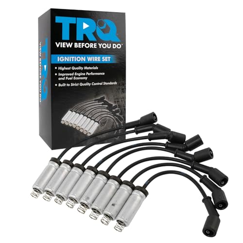 TRQ Ignition Spark Plug Wire Kit Set for GMC Chevrolet Pickup Truck SUV V8 New