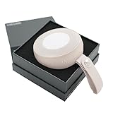 【泣き止む子、続出】 LULLME (ラルミー) ホワイトノイズマシン 赤ちゃん オルゴール 出産祝い ベビー 用品 寝かしつけ 夜泣き対策 授乳ライト 22種類サウンド搭載 録音再生機能付 (グレージュ)