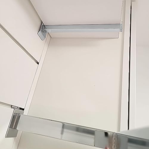 GENHAKON Suporte de Prateleira de Ripas de 17 Peças, Ganchos de Ripas de 10