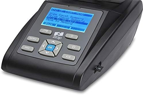ZZap MS40 Banknote & Coin Counting Scale - Money Cash Currency Weighing Machine