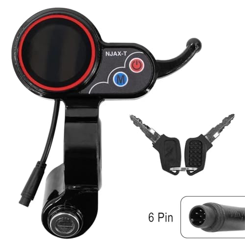 Écran scooter électrique en panne ? Affichage LED 48v Zero 6 broches - 4