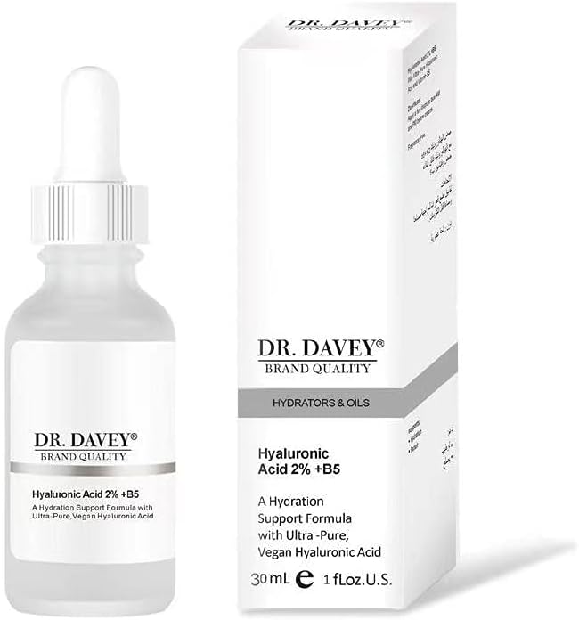NC Dr.Davey Hyaluronic Acid 2% B5 Facial Serum for Women (30mL) Pack of 1
