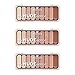 Produktbild essence the NUDE edition eyeshadow palette, Lidschatten, Nr. 10 Pretty In Nude, nude, langanhaltend, matt, metallisch, natürlich, schimmernd, farbintensiv, vegan, 3er Pack (3 x 10g)