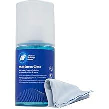 AF Multi-Screen Clene- Screen Cleaning Pump Spray with Micro Fibre Cloth - 200ml for Mobile Phones, TVs, Laptops, Monitors, LED, LCD, Plasma & Tablets - MCA_200MIF