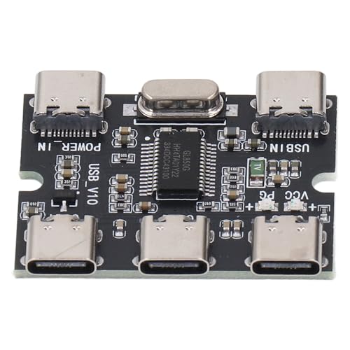 Módulo de expansión USB tipo C duradero: concentrador plug and play de 3 salidas 5V 5