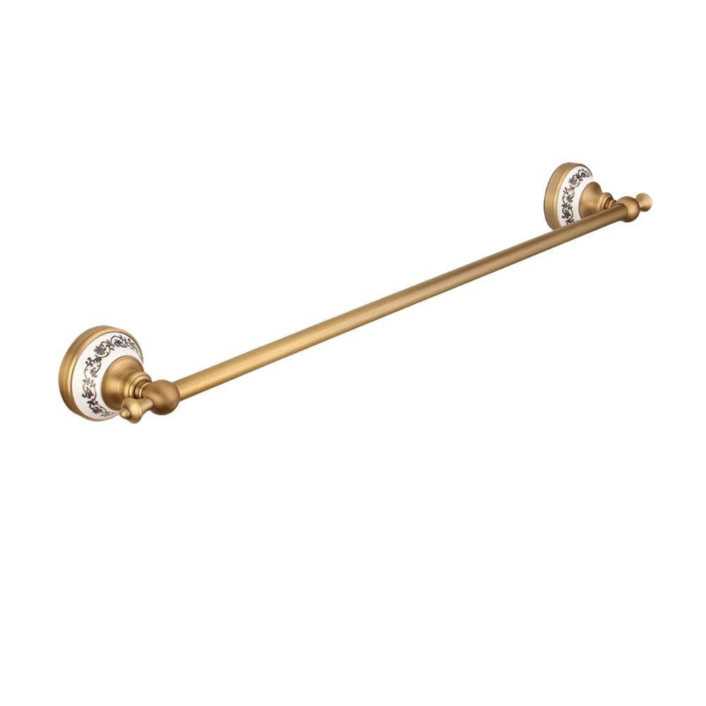 Kit accessoires salle de bain bronze avec porte-serviette et porte-savon