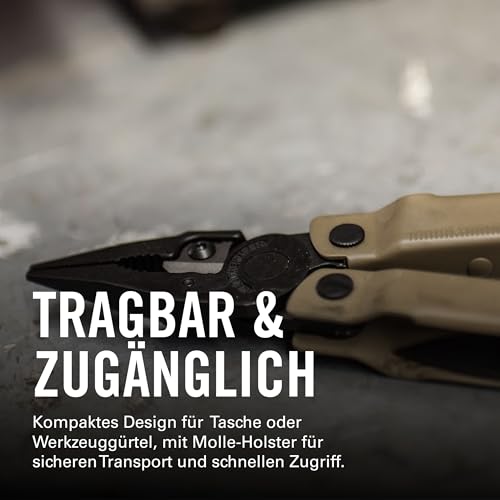 Leatherman Rebar Multi-Tool mit 17 Werkzeugen für Heimwerker