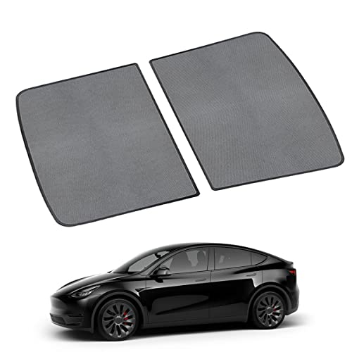 BMZX Model Y Sunshade Sunroof Shade 2023 2022 2021 Won't Sag Sunshade Heat Isolate Sun Shade Fit Tesla Model Y