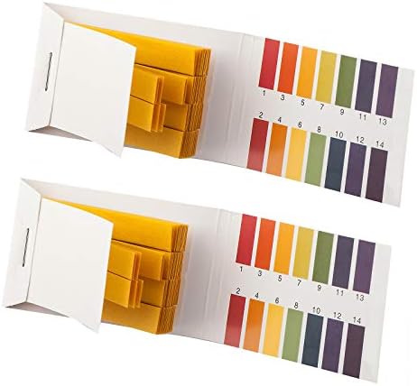 160 Strips Full Range 1-14 pH Test Paper Strips Litmus Testing Kit
