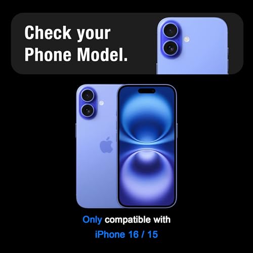 Image of Supershieldz X Koala Bear NeoGuard True 2-way Privacy Tempered Glass Screen Protector Guard for iPhone 15 and 16-2 Pack