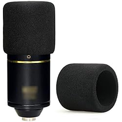 Micrófono Mxl YOUSHARES Micrófono de Espuma MXL 770990 Parabrisas - Micrófono Profesional con Filtro Anti-Pop para Reducción de Ruido para Micrófono MXL 770990