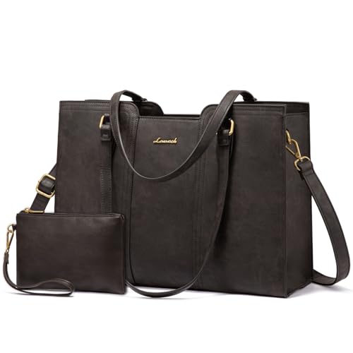 LOVEVOOK 15.6 Inch Laptop Bag for Women - Waterproof Work