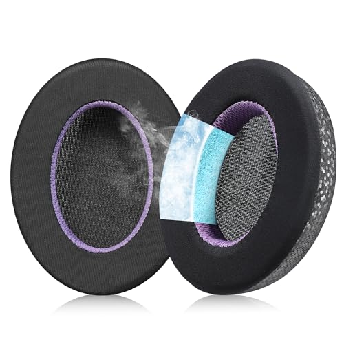 Jomwag Magic Ice Gel Replacement Earpads for Sony WH-1000XM3 - Black/Purple Ear Pads with Enhanced Comfort by Jomwag - Used condition - US$9.59