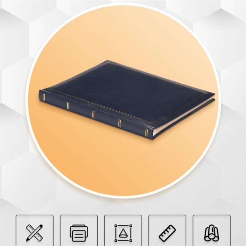 DIY Album PU Imitation Leather Memorial Self Adhesive Clip Paste Paper