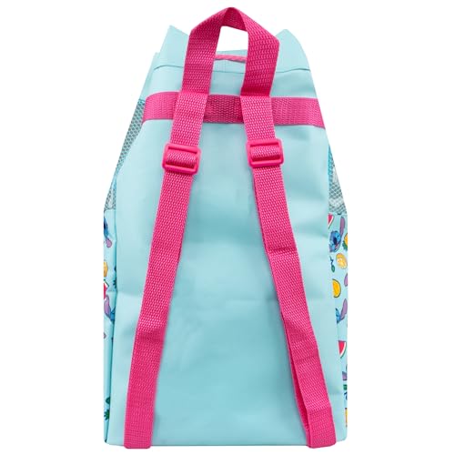 Disney Lilo And Stitch Swim Bag | Stitch Backpacks | Girls Swim Bag | Blue One Size