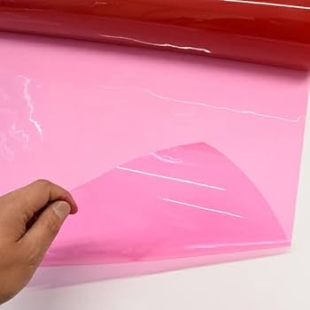 Amazon | 半透明 カラー ビニールシート ピンク 1mm厚 915mm幅 長さ3m