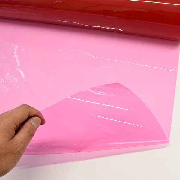Amazon | 半透明 カラー ビニールシート ピンク 1mm厚 915mm幅 長さ2.5