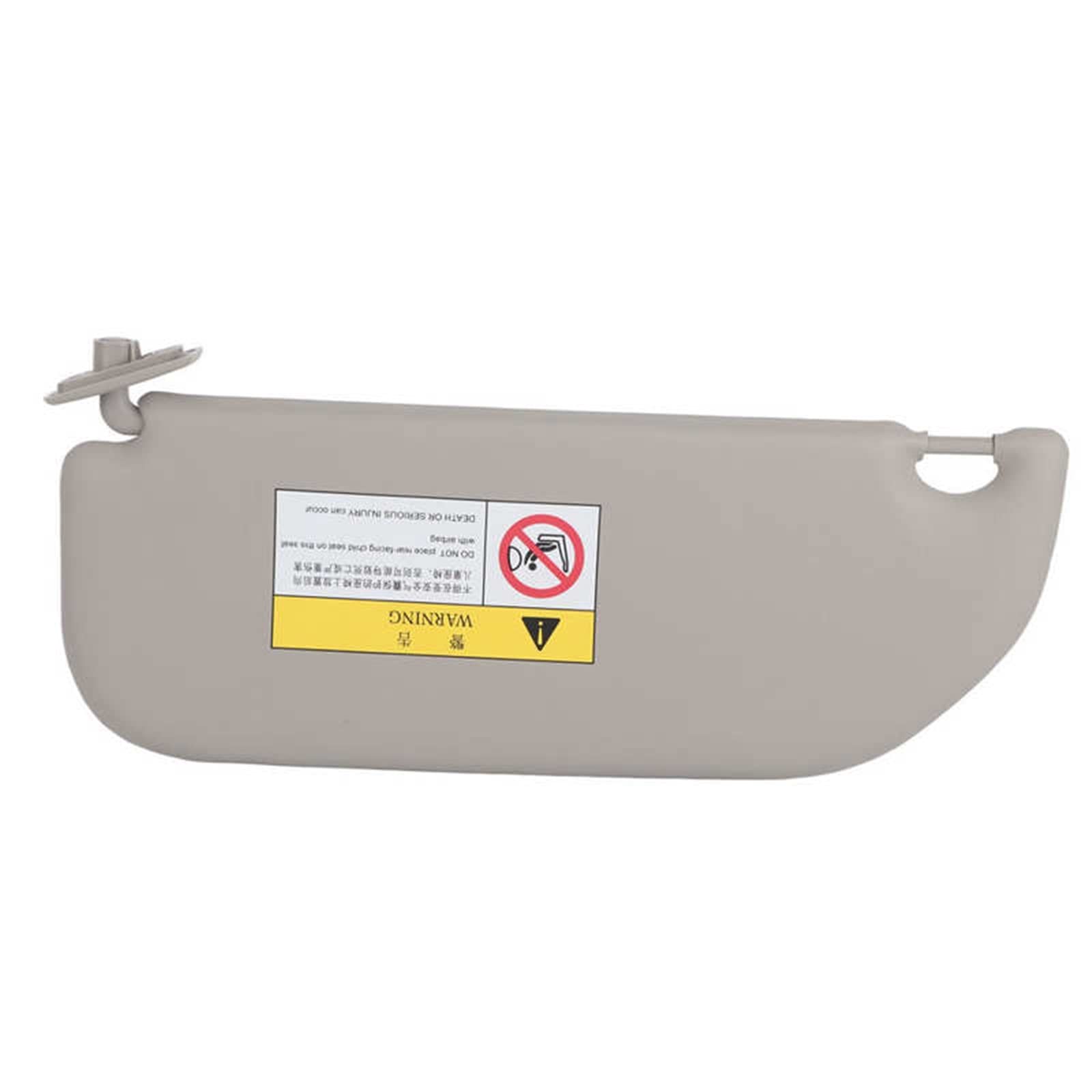 Prawy montaż osłony przeciwsłonecznej do samochodu 98038432DS wymiana akcesoriów wewnętrznych pasuje do Peugeot 301 pasuje do stylu samochodowego Citroen C3 osłona przeciwsłoneczna