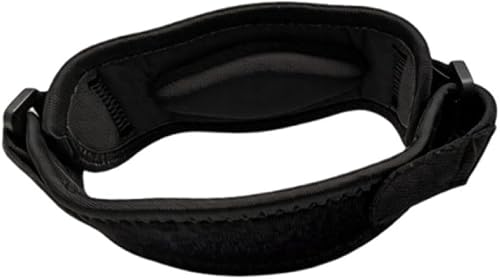 Tennis Elbow Brace (1-Pack) – Adjustable Support Straps for Tendonitis & Golfer’s Elbow, Breathable & Durable Arm Bands for Men & Women, Black.