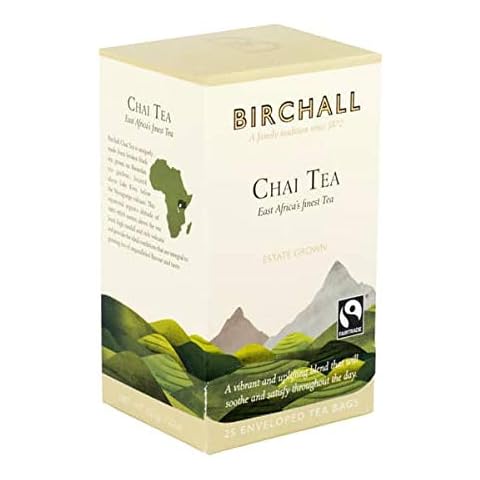 Birchall Chai Tea - 25 Enveloped Tea Bags Cover