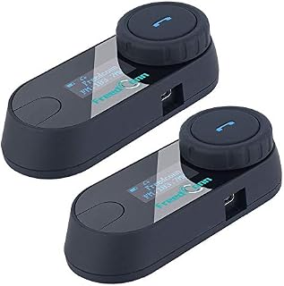 Helmet Communication Systems, FreedConn TCOM-SC Motorcycle Helmet Bluetooth Headset Intercom